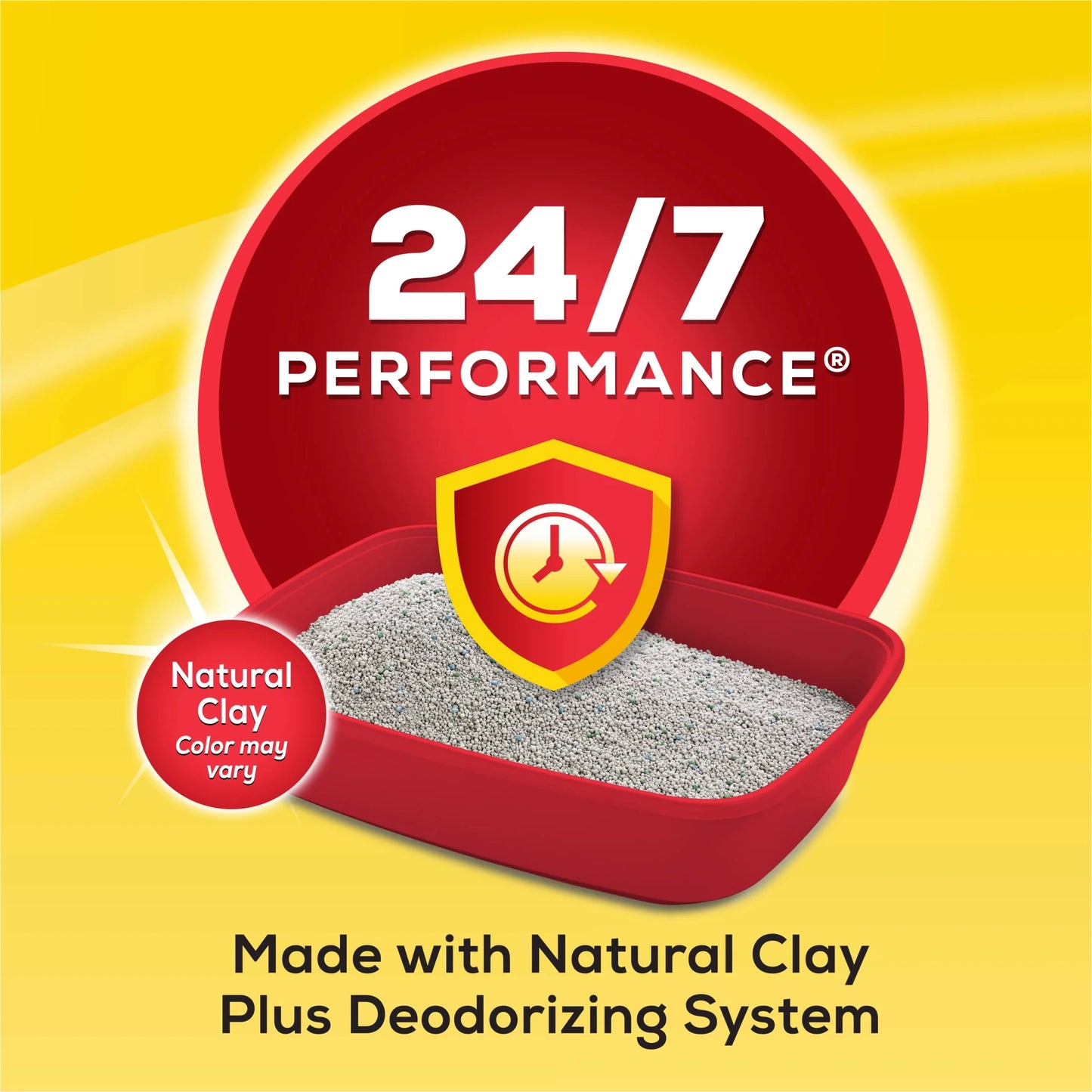 Purina  24/7 Performance Arena Aglomerante Cat, Aroma a Ropa Limpia, Garrafa De 20 Lb