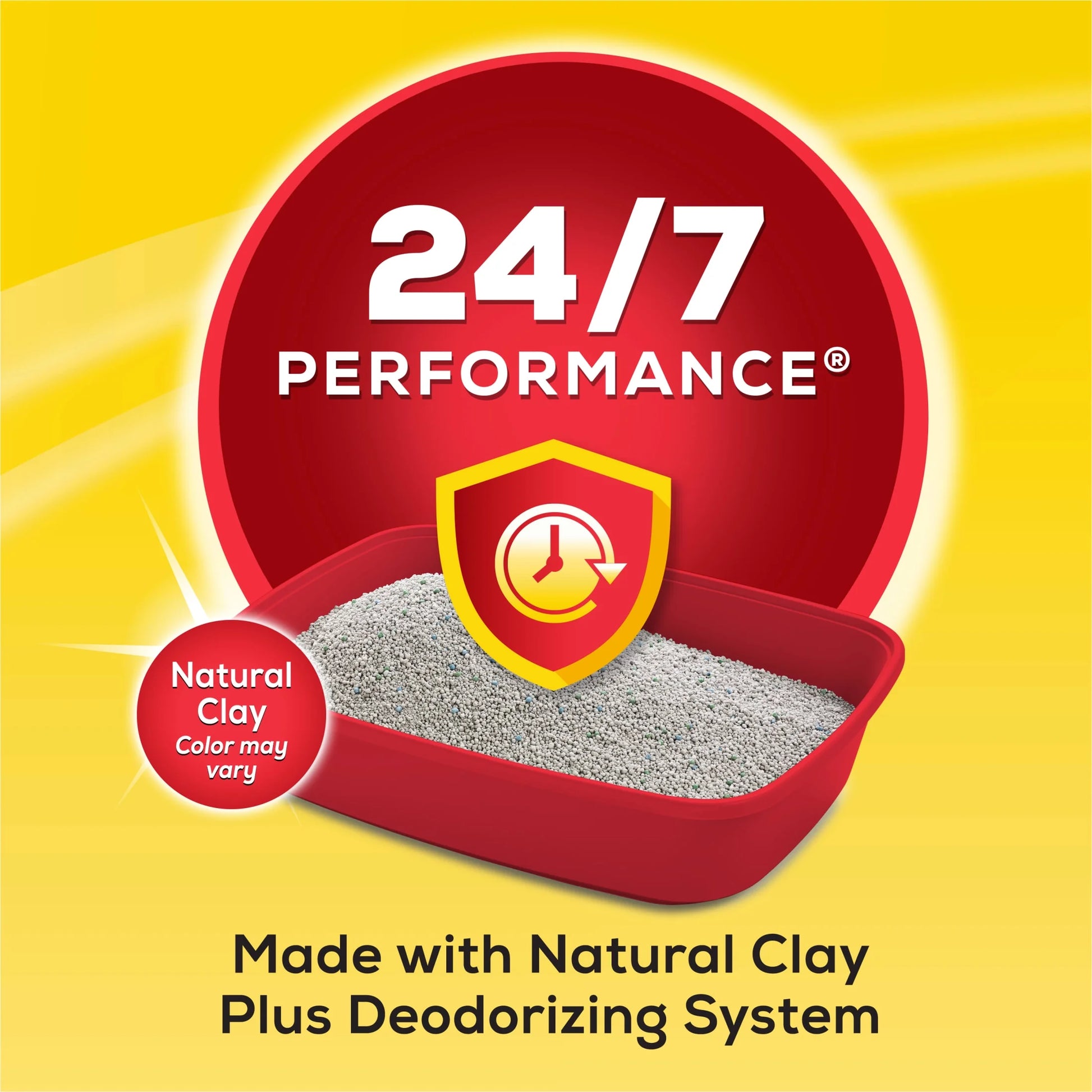 Purina  24/7 Performance Arena Aglomerante Cat, Aroma a Ropa Limpia, Garrafa De 20 Lb