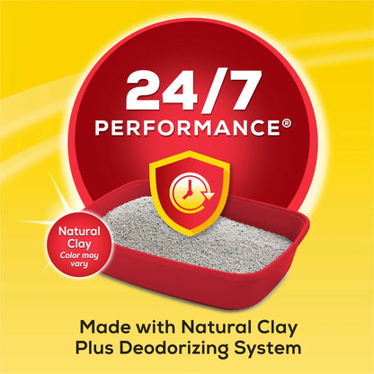 Purina  24/7 Performance Arena Aglomerante Cat, Aroma a Ropa Limpia, Garrafa De 20 Lb